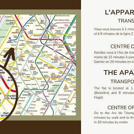 Cosy & Luxury Kleber Trocadero Arc De Triomphe Apartment Paris Ngoại thất bức ảnh